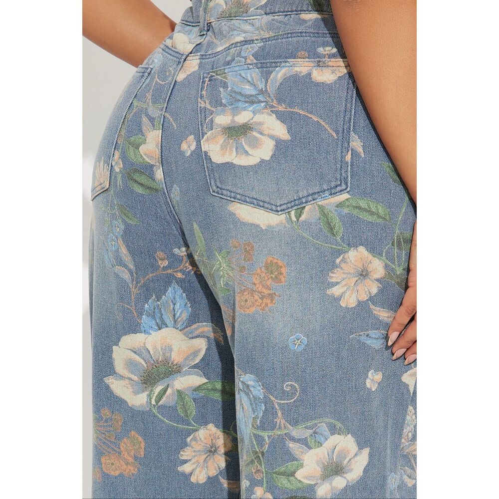 Fashionnova | blooming love wide leg jeans - Picture 3 of 5